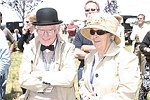Ray and Barbara Lindsey at the Concourse D'elegance at Sayre Park in Bridgehampton, N.Y.<br>photo by Rob Rich copyright 2004<br>516-676-3939 robwayne1@aol.com