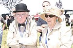 Ray and Barbara Lindsey at the Concourse D'elegance at Sayre Park in Bridgehampton, N.Y.<br>photo by Rob Rich copyright 2004<br>516-676-3939 robwayne1@aol.com