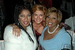 Natalie Cole, Michele Rella, and Patti Labelle at a party to celebrate the August nuptials of comic Daniella Rich and real-estate maven Richard Kilstock  at Pier 60 in Manhattan on October 7, 2004. photo by Rob Rich copyright 2004. 516-676-3939 robwayne1@aol.com