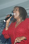 Gloria Gaynor performing at a party to celebrate the August nuptials of comic Daniella Rich and real-estate maven Richard Kilstock  at Pier 60 in Manhattan on October 7, 2004. photo by Rob Rich copyright 2004. 516-676-3939 robwayne1@aol.com