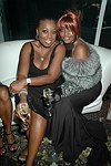 Star Jones and Janice Coombs at a party to celebrate the August nuptials of comic Daniella Rich and real-estate maven Richard Kilstock  at Pier 60 in Manhattan on October 7, 2004. photo by Rob Rich copyright 2004. 516-676-3939 robwayne1@aol.com