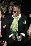 Andre Leon Talley at the  Diane von Furstenberg fashion show  in Manhattan, N.Y. on September 12, 2004.<br>(photo by Rob Rich/ The Everett Collection)