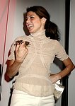 Marisa Tomei at the  Diane von Furstenberg fashion show  in Manhattan, N.Y. on September 12, 2004.<br>(photo by Rob Rich/ The Everett Collection)