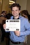 NEW YORK - May 6:  Nominee Hunter Foster   attends the Nominations for the Drama Desk Awards Celebrating Excellence in New York Theatre at St. John's Boutique   in New York City on May 6, 2004<br>  (Photo by Rob Rich/Getty Images) 