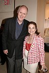 NEW YORK - May 6: Actor John Lithgow and  Tovah Feldshuh   attend  the Nominations for the Drama Desk Awards Celebrating Excellence in New York Theatre at St. John's Boutique   in New York City on May 6, 2004<br>  (Photo by Rob Rich/Getty Images) 