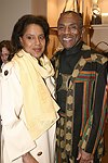 NEW YORK - May 6: Felisha Rashad and Andre' DeShields   attend  the Nominations for the Drama Desk Awards Celebrating Excellence in New York Theatre at St. John's Boutique   in New York City on May 6, 2004<br>  (Photo by Rob Rich/Getty Images) 