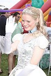 Cinderella  at the Albert Einstein College of Medicine's Family Day Carnival at the Villa Maria in Watermill on 8-15-04<br>  photo by Rob Rich copyright 2004 516-676-3939  robwayne1@aol.com