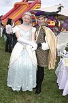 Cinderella and Prince Charming  at the Albert Einstein College of Medicine's Family Day Carnival at the Villa Maria in Watermill on 8-15-04<br>  photo by Rob Rich copyright 2004 516-676-3939  robwayne1@aol.com