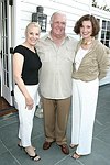 Brenda and Paul Lane and Carol Rappeport at the Southampton residence of Jeff Furman on 6-19-04<br>photo by Rob Rich copyright 2004   516-676-3939