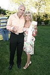Joel and Andrea Wernick at the Southampton residence of Jeff Furman on 6-19-04<br>photo by Rob Rich copyright 2004   516-676-3939