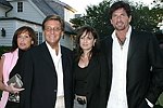 The Feldstien's and the Simeones at the Southampton residence of Jeff Furman on 6-19-04<br>photo by Rob Rich copyright 2004   516-676-3939