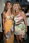 Sandy Rosenthal and Caroline Lieberman at the Southampton residence of Jeff Furman on 6-19-04<br>photo by Rob Rich copyright 2004   516-676-3939