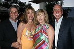 Dr. Larry and Sandra Rosenthal, Diane and Tom Dudney at the Southampton residence of Jeff Furman on 6-19-04<br>photo by Rob Rich copyright 2004   516-676-3939
