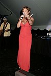 Daphne Rubin-Vega performs at the G&P Fundraiser at the Southampton Residence of Denise Rich on  July 10, 2004<br> photo by Rob Rich copyright 2004 516-676-3939 robwayne1@aol.com