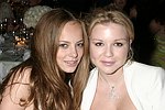 Bijou Phillips and Casey Johnson  at the G&P Fundraiser at the Southampton Residence of Denise Rich on  July 10, 2004<br> photo by Rob Rich copyright 2004 516-676-3939 robwayne1@aol.com