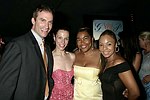Mike Deutsch, Star Jones, Anya Deutsch, and Ashanti  at the G&P Fundraiser at the Southampton Residence of Denise Rich on  July 10, 2004<br> photo by Rob Rich copyright 2004 516-676-3939 robwayne1@aol.com