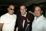 Frank Tramontano, Ed Callaghan, and JJ Fondrisi  at the  XVII Annual Garden Gala benefit  at the Easthampton residence of Jerry della Femina and Judy Licht on 6-5-04<br>photo by Rob Rich copyright 2004  516-676-3939  robwayne1@aol.com