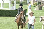 Leah Lane  at the 29th. Annual Hampton Classic Horse Show in Bridgehamtpon.<br>photo by Rob Rich copyright 2004<br>516-676-3939<br>robwayne1@aol.com