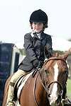 Leah Lane at the 29th. Annual Hampton Classic Horse Show in Bridgehamtpon.<br>photo by Rob Rich copyright 2004<br>516-676-3939<br>robwayne1@aol.com