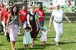  at the 29th. Annual Hampton Classic Horse Show in Bridgehamtpon.<br>photo by Rob Rich copyright 2004<br>516-676-3939<br>robwayne1@aol.com