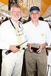 Tony Hitchcock and David Yurman at the 29th. Annual Hampton Classic Horse Show in Bridgehamtpon.<br>photo by Rob Rich copyright 2004<br>516-676-3939<br>robwayne1@aol.com