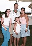 The Robbin's family at the 29th. Annual Hampton Classic Horse Show in Bridgehamtpon.<br>photo by Rob Rich copyright 2004<br>516-676-3939<br>robwayne1@aol.com