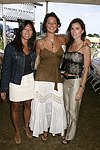 Primi Chang, Joanna Wolffer, and Maria Valdes at the Hampton Classic Horse Show on September 5, 2004  in Bridgehampton, N.Y.<br> (photo by Rob Rich copyright 2004 516-676-3939)