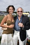 Joanna Wolffer and Dick Fabricant at the Hampton Classic Horse Show on September 5, 2004  in Bridgehampton, N.Y.<br> (photo by Rob Rich copyright 2004 516-676-3939)