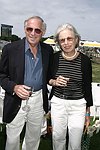 Dick and Florence Fabricant at the Hampton Classic Horse Show on September 5, 2004  in Bridgehampton, N.Y.<br> (photo by Rob Rich copyright 2004 516-676-3939)