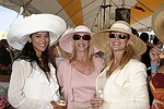 Cassandra Siedenfeld, Michelle Boxer, and Debra Wasser at the Hampton Classic Horse Show on September 5, 2004  in Bridgehampton, N.Y.<br> (photo by Rob Rich copyright 2004 516-676-3939)