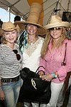 Casey Johnson, Rebecca Weinberg, and Caroline Berthet at the Hampton Classic Horse Show on September 5, 2004  in Bridgehampton, N.Y.<br> (photo by Rob Rich copyright 2004 516-676-3939)