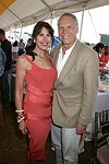 Lauren Day and Bob Roberts at the Hampton Classic Horse Show on September 5, 2004  in Bridgehampton, N.Y.<br> (photo by Rob Rich copyright 2004 516-676-3939)