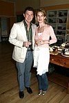 NEW YORK - MAY 29:Bobby Flay and Stephanie March at the Hampton's Magazine Party at Jason Binn's Southampton residence on May 29, 2004<br>(photo by Rob Rich/Getty Images)