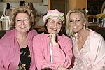 NEW YORK - MAY 29: Catherine Saxton ,Samantha Arcara, and Symone Humphris at the Hampton's Magazine Party at Jason Binn's Southampton residence on May 29, 2004<br>(photo by Rob Rich/Getty Images)