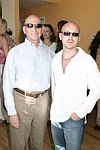 NEW YORK - MAY 29: Michael Braverman and  James Owen at the Hampton's Magazine Party at Jason Binn's Southampton residence on May 29, 2004<br>(photo by Rob Rich/Getty Images)