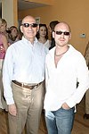 NEW YORK - MAY 29: Michael Braverman and  James Owen at the Hampton's Magazine Party at Jason Binn's Southampton residence on May 29, 2004<br>(photo by Rob Rich/Getty Images)