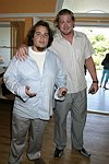 NEW YORK - MAY 29: Eban Metropoulous and Jeremy Schokey at the Hampton's Magazine Party at Jason Binn's Southampton residence on May 29, 2004<br>(photo by Rob Rich/Getty Images)