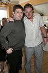 NEW YORK - MAY 29: Jason Binn and Jeremy Schokey at the Hampton's Magazine Party at Jason Binn's Southampton residence on May 29, 2004<br>(photo by Rob Rich/Getty Images)