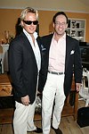 NEW YORK - MAY 29  Daniel Benedict and Andrew Saffir at the Hampton's Magazine Party at Jason Binn's Southampton residence on May 29, 2004<br>(photo by Rob Rich/Getty Images)