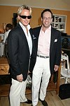 NEW YORK - MAY 29  Daniel Benedict and Andrew Saffir at the Hampton's Magazine Party at Jason Binn's Southampton residence on May 29, 2004<br>(photo by Rob Rich/Getty Images)