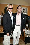 NEW YORK - MAY 29  Daniel Benedict and Andrew Saffir at the Hampton's Magazine Party at Jason Binn's Southampton residence on May 29, 2004<br>(photo by Rob Rich/Getty Images)