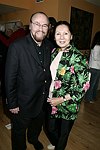 NEW YORK - MAY 29: James Lipton and Keda Kai at the Hampton's Magazine Party at Jason Binn's Southampton residence on May 29, 2004<br>(photo by Rob Rich/Getty Images)