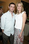 NEW YORK - MAY 29: Dan Abrams and Elisabeth Rohm at the Hampton's Magazine Party at Jason Binn's Southampton residence on May 29, 2004<br>(photo by Rob Rich/Getty Images)