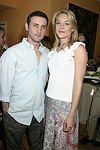 NEW YORK - MAY 29: Dan Abrams and Elisabeth Rohm at the Hampton's Magazine Party at Jason Binn's Southampton residence on May 29, 2004<br>(photo by Rob Rich/Getty Images)