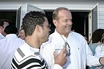NEW YORK - MAY 29: Al Reynolds and  Kelsey Gramer  at the Hampton's Magazine Party at Jason Binn's Southampton residence on May 29, 2004<br>(photo by Rob Rich/Getty Images)