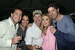 NEW YORK - MAY 29:Bradford Rand, John Cusimano  David Lee Roth, Gina Glickman, and Zack Posen at the Hampton's Magazine Party at Jason Binn's Southampton residence on May 29, 2004<br>(photo by Rob Rich/Getty Images)