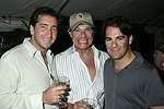 NEW YORK - MAY 29:Bradford Rand, David Lee Roth, and John Cusimano  at the Hampton's Magazine Party at Jason Binn's Southampton residence on May 29, 2004<br>(photo by Rob Rich/Getty Images)
