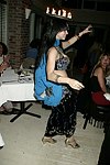 Belly Dancer  at the 1st. Anniversary of Jean Luc East  on 9-5-04 in Easthampton. photo by Rob Rich copyright 2004<br>516-676-3939<br>robwayne1@aol.com