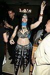 Belly Dancer  at the 1st. Anniversary of Jean Luc East  on 9-5-04 in Easthampton. photo by Rob Rich copyright 2004<br>516-676-3939<br>robwayne1@aol.com