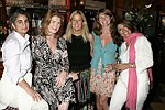 Bianca Stepanian, Carolyn Beegan, Kim Folks, Heather Buchanan, and Mala Sander at JLXBistro for the &quotSave the Sign&quot benefit in Sag Harbor on 6-17-04. photo by Rob Rich copyright 2004<br>516-676-3939 robwayne1@aol.com<br>112 12th. AVe, Sea Cliff, N.Y.11579